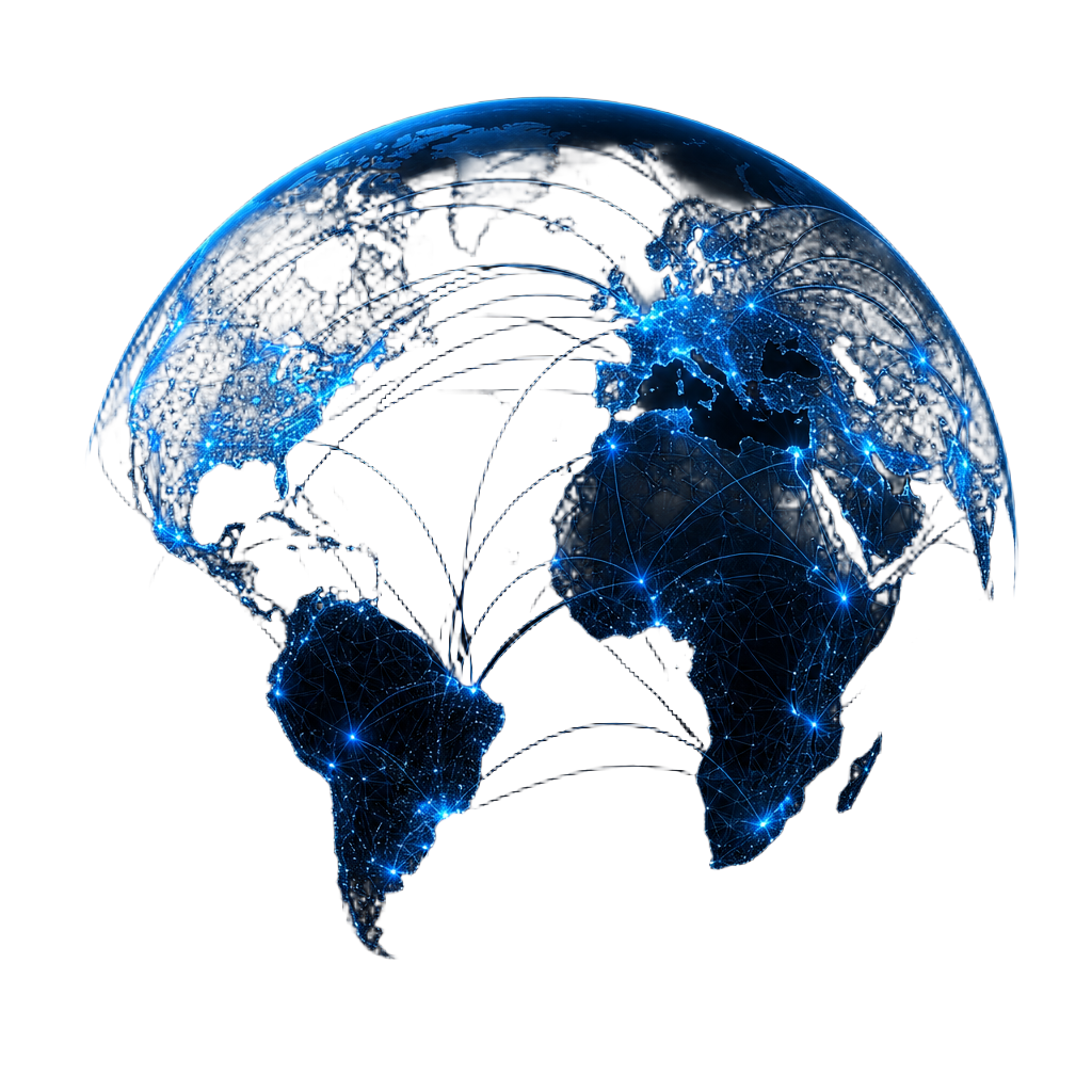 Global network of remote sales talent